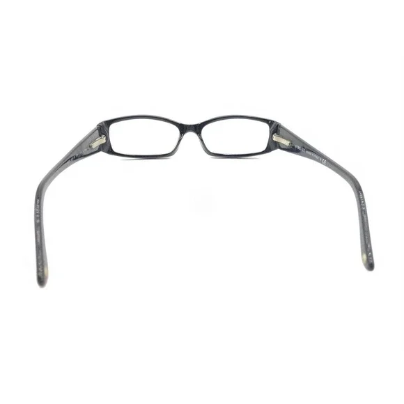 Versace MOD 3091-B GB1 Black Crystals Eyeglasses Frames 51-15 135 Italy Designer